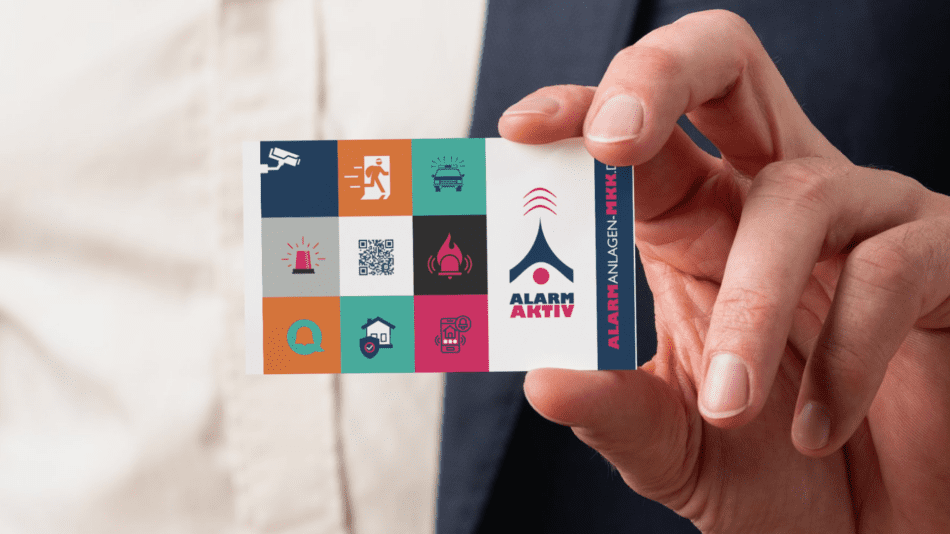 Alarm Aktiv Visitenkarten
