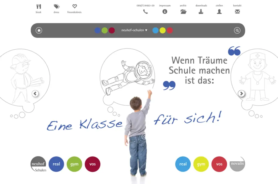 Konzept Slider Startseite - 1